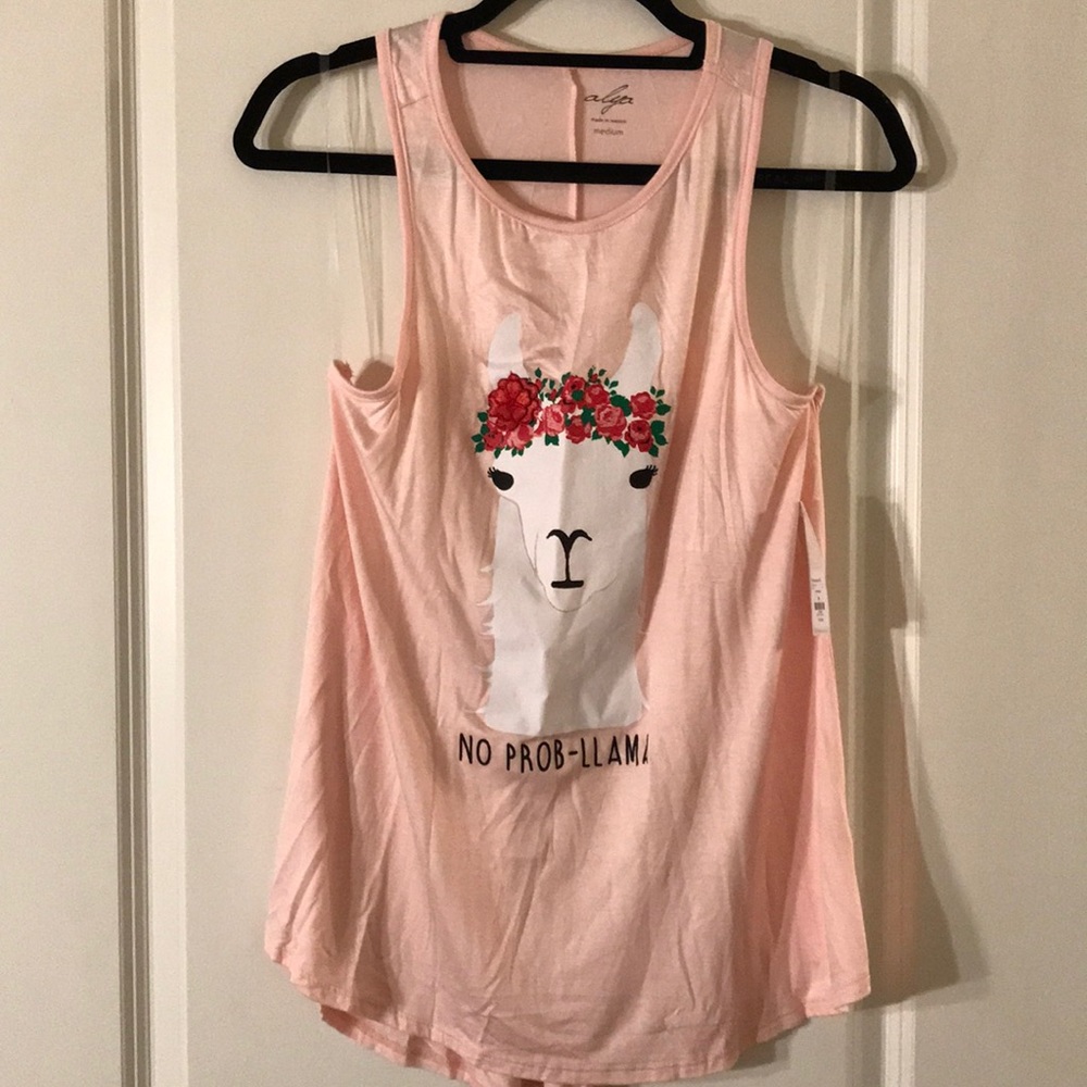 NWT No Prob-llama Tank